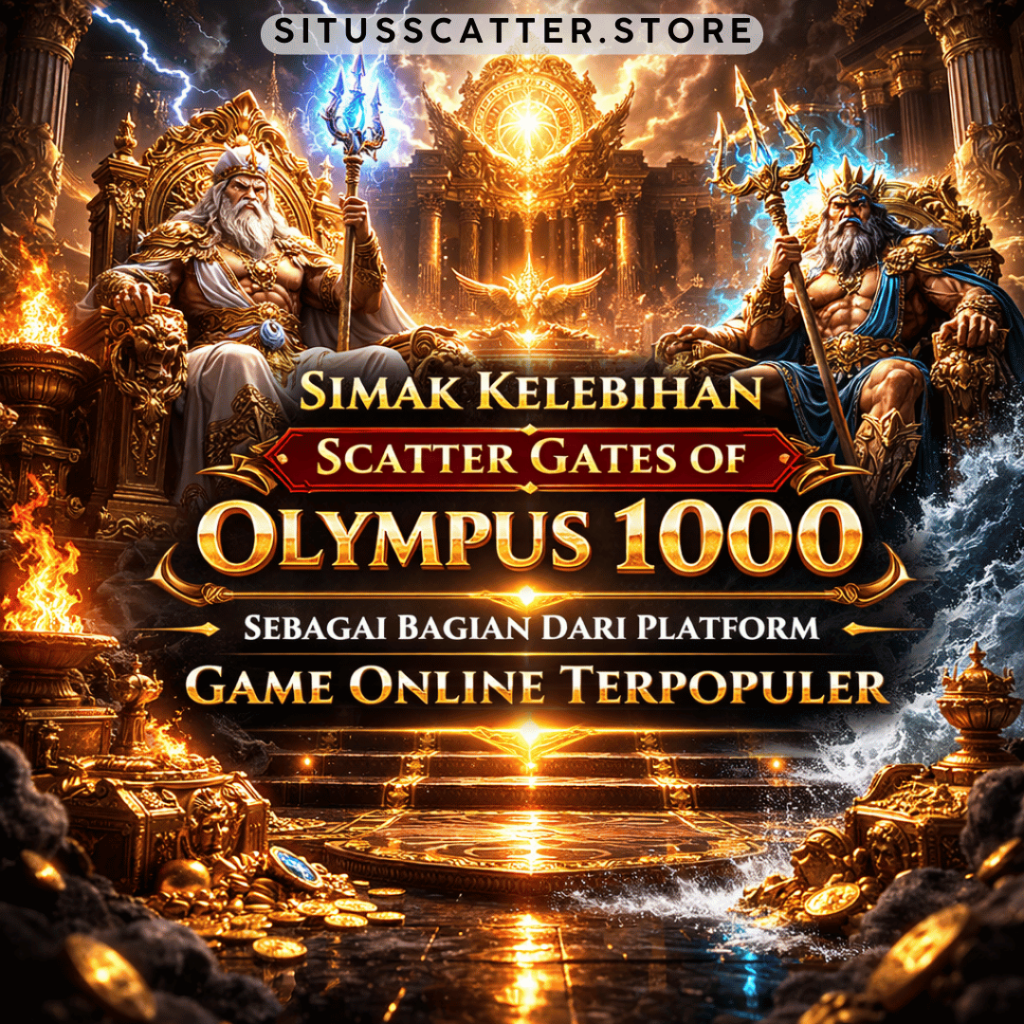 kelebihan scatter Gates of Olympus 1000