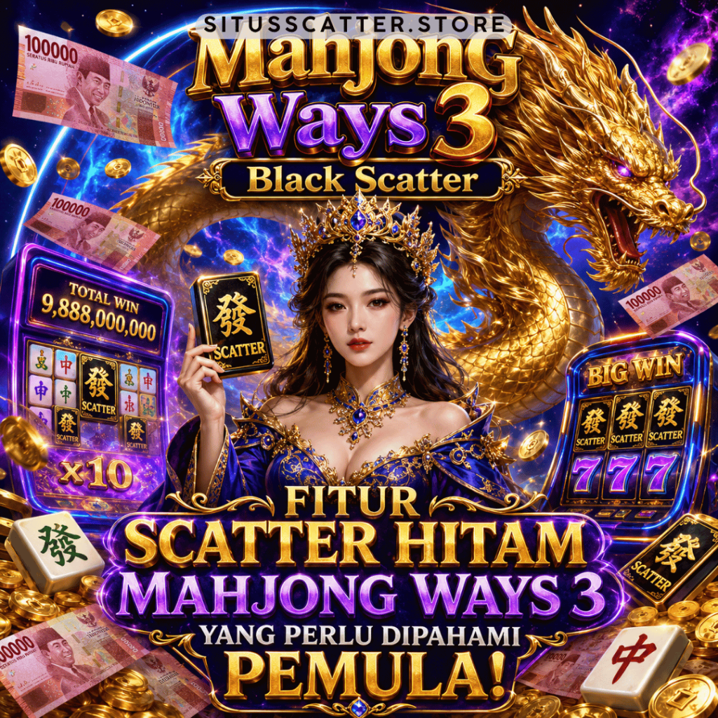 Scatter Hitam Mahjong Ways 3